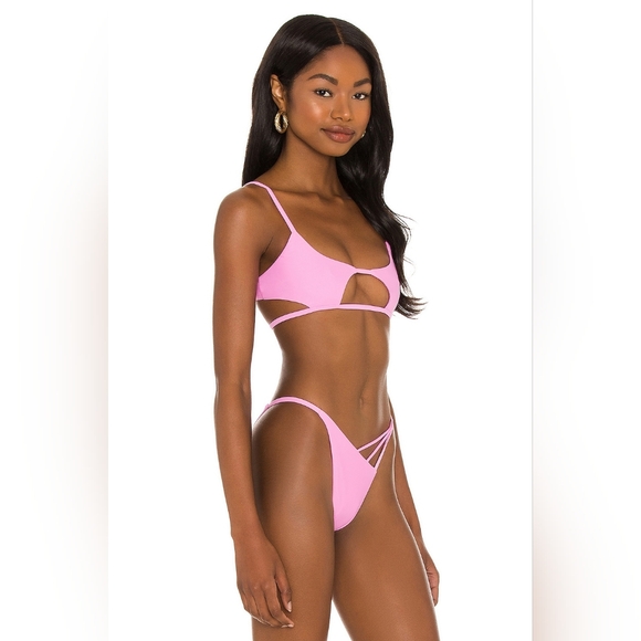 NWT LOVEWAVE THE ROY TOP IN PINK ORCHID SIZE XS/S - Picture 2 of 4